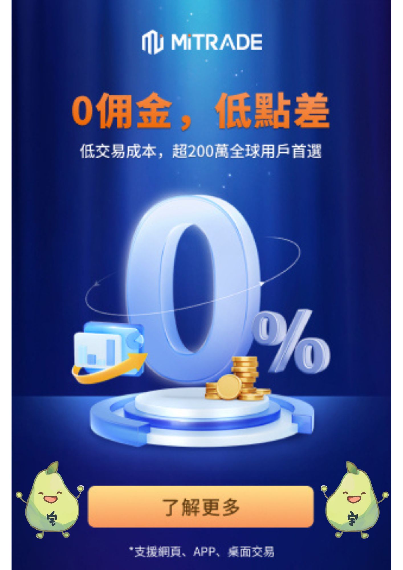 Mitrade 註冊 Banner
